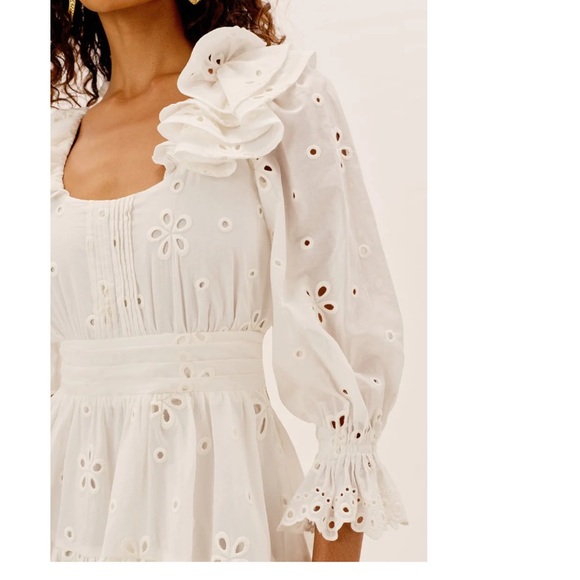 For love and lemons nwot but still have detected tags XL Serena eyelet dress - Picture 4 of 13